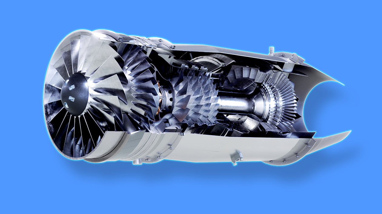 3D Cutaway illustration of Orpheus engine