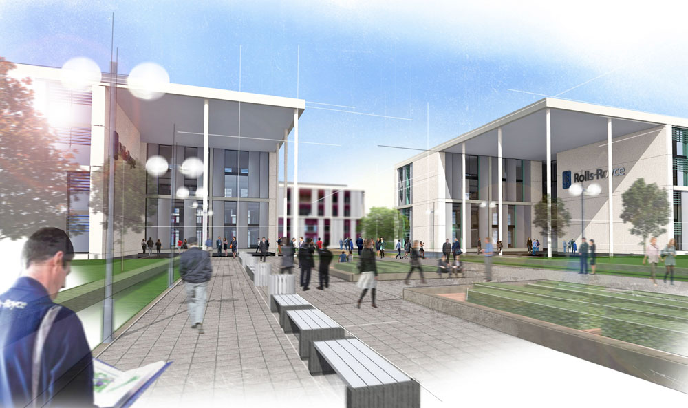 Derby campus and realign Victory Road